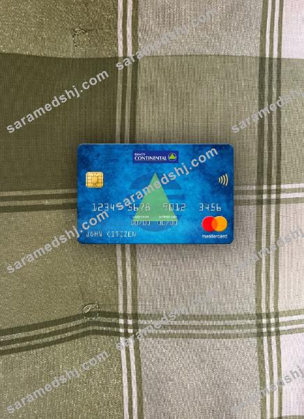 Paraguay Banco Continental S.A.E.C.A. bank mastercard photolook front